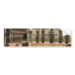 Piazza of the cathedral, Milan, Italy classic Phot Bumper Sticker