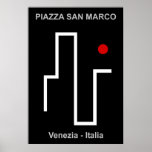 Piazza san Marco posters