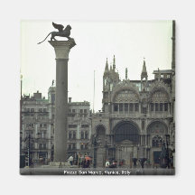 Piazza San Marco, Venice, Italy Refrigerator Magnet