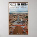 Piazza San Pietro Poster
