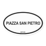PIAZZA SAN PIETRO stickers