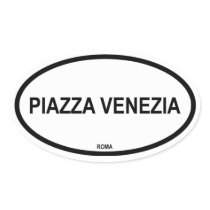 PIAZZA VENEZIA STICKER