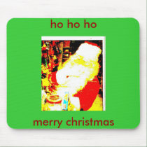 pic015, ho ho ho, merry christmas mousepads