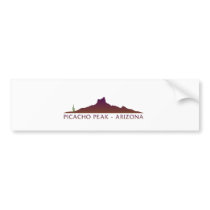 Picacho Peak - Arizona Bumper Stickers