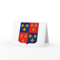 Picardie Coat of Arms Greeting Card by FlagTshirts Picardie Coat of Arms Greeting Card