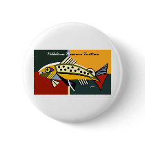 Picasso Trout buttons by GewissArt Picasso Trout buttons