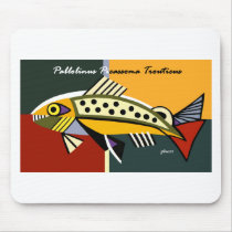 Picasso Trout mousepads by GewissArt Picasso Trout mousepads
