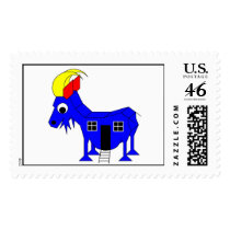 Picasso's She Goat - Playhose Draft Postage Stamp