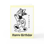 PICATTO birthday Cards