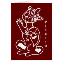 PICATTO says hello Card