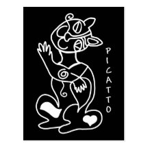 PICATTO says hello Postcard