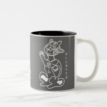 PICATTO the modern art cat Coffee Mug