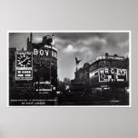 Piccadilly Circus, London Vintage Posters