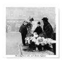 Piccadilly London flower-seller, 1904 England U.K. print