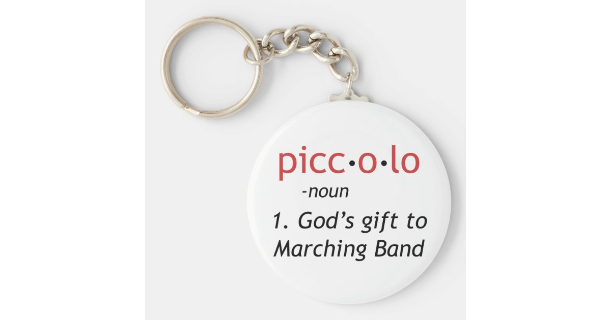 Piccolo Definition Keychain Zazzle