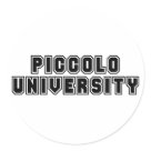 round_sticker - Piccolo University Design