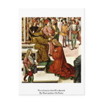Piccolomini And Frederick By Bernardino Di Betto Postcards
