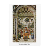 Piccolomini As Ambassador By Bernardino Di Betto Post Cards