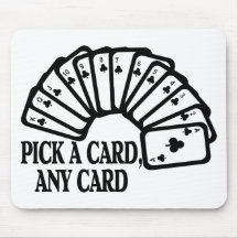 Pick A Card Mouse Pad