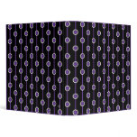 PICK-A-COLOR Dots And Stripes 1" Binder