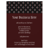 PICK-A-COLOR Dots And Stripes Flyer
