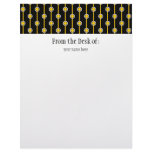 PICK-A-COLOR Dots And Stripes Letterhead