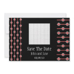 PICK-A-COLOR Dots And Stripes PHOTO Invitation