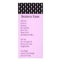 PICK-A-COLOR Dots And Stripes Rack Card