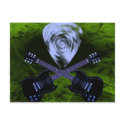 Pick And Crossguitars postcards by goldnsun Pick And Crossguitars postcards
