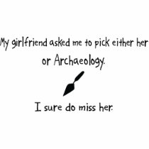Pick Girlfriend or Archaeology photo sculptures