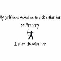 Pick Girlfriend or Archery photo sculptures by whatitis Pick Girlfriend or Archery photo sculptures