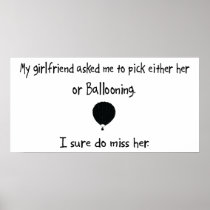 Pick Girlfriend or Ballooning Posters