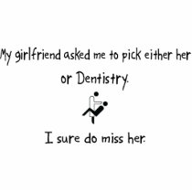 Pick Girlfriend or Dentistry photo sculptures by whatitis Pick Girlfriend or Dentistry photo sculptures