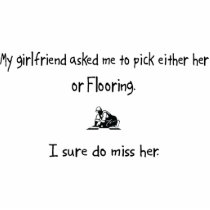 Pick Girlfriend or Flooring photo sculptures