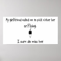 Pick Girlfriend or Flying Print