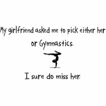 Pick Girlfriend or Gymnastics photo sculptures by whatitis Pick Girlfriend or Gymnastics photo sculptures