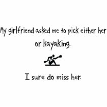Pick Girlfriend or Kayaking photo sculptures by whatitis Pick Girlfriend or Kayaking photo sculptures