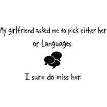 Pick Girlfriend or Languages photo sculptures