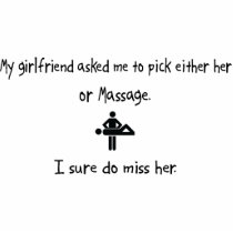 Pick Girlfriend or Massage photo sculptures by whatitis Pick Girlfriend or Massage photo sculptures