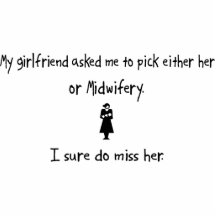 Pick Girlfriend or Midwifery Photo Sculpture