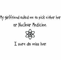 Pick Girlfriend or Nuclear Medicine Cut Out