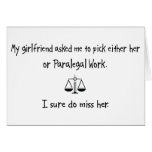 Pick Girlfriend or Paralegal Work Cards