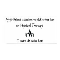 Pick Girlfriend or Physical Therapy posters