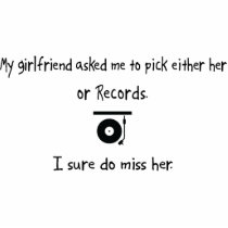 Pick Girlfriend or Records photo sculptures