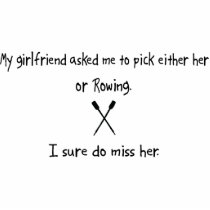 Pick Girlfriend or Rowing photo sculptures