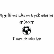 Pick Girlfriend or Soccer photo sculptures by whatitis Pick Girlfriend or Soccer photo sculptures