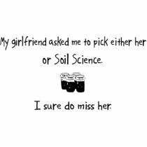 Pick Girlfriend or Soil Science photo sculptures