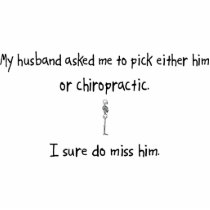 Pick Husband or Chiropractic photo sculptures