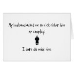 Pick Husband or Cosplay Cards