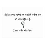 Pick Husband or Investigating Postcards
